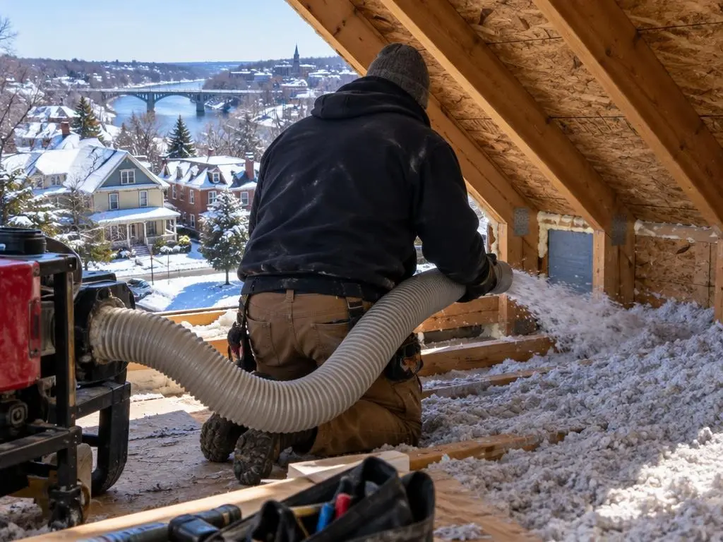 Attic Air Sealing & Blown-In Insulation in Grand Rapids, MI